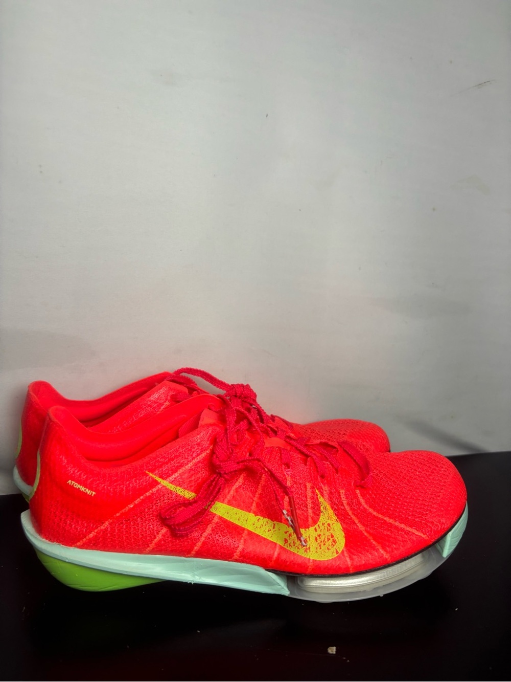 Nike Air Zoom Victory 2 Bright Crimson Lime Blast Men’s Size 7 FD8411-60